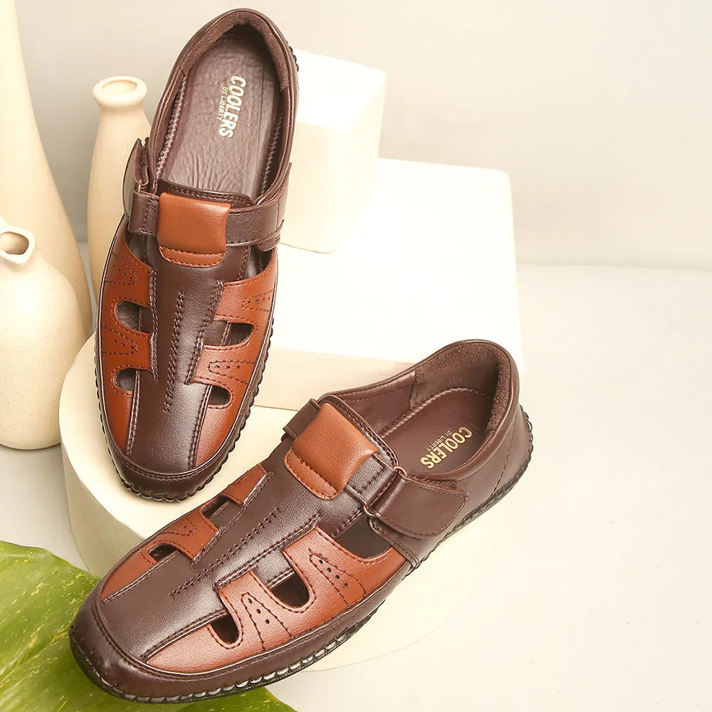 Coolers Formal (Brown) Sandals For Men BM-6N By Liberty Earth Alana Sandals