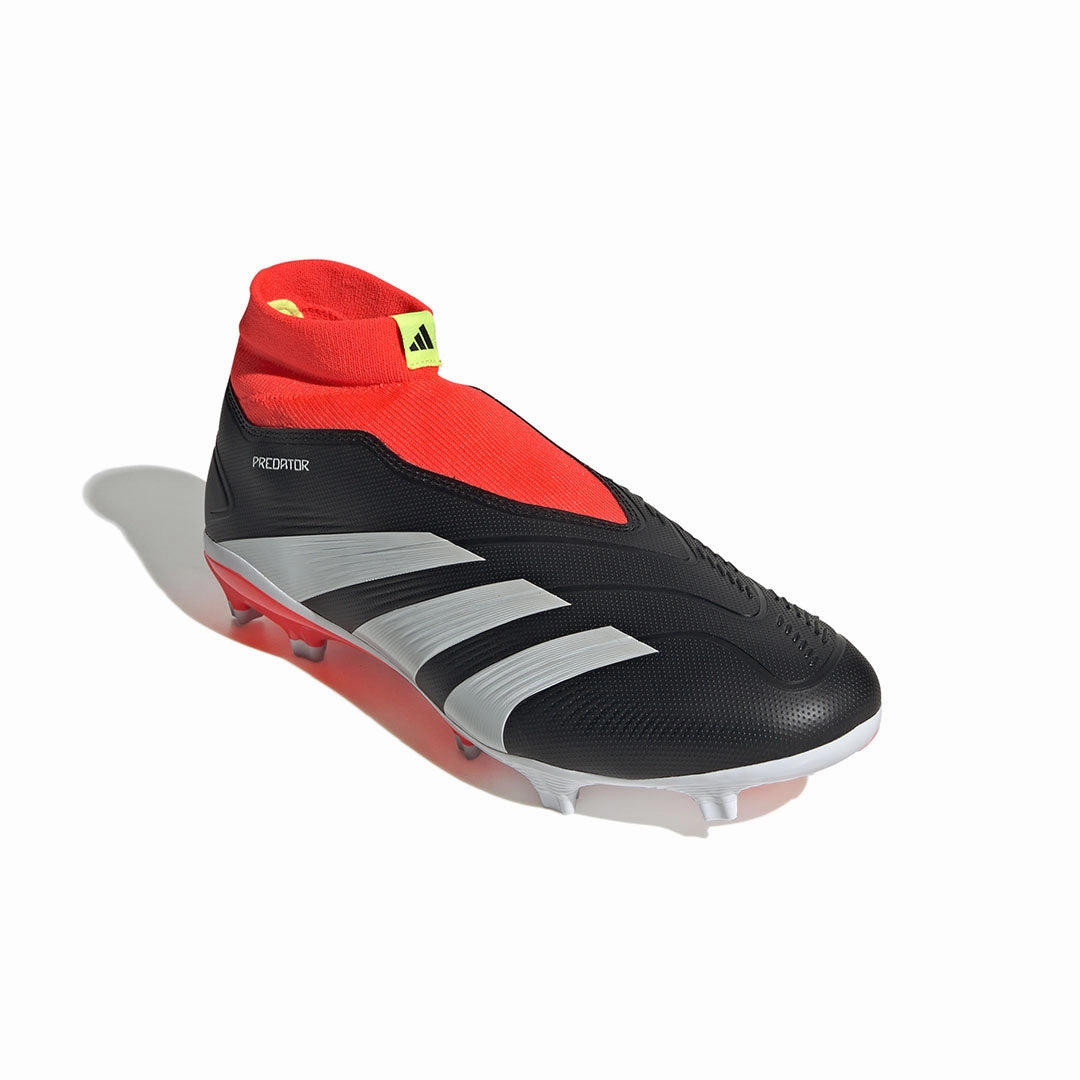 adidas - Men's Predator League Laceless Firm Ground Cleats (IG7768) Soccer Cleats Youth Size