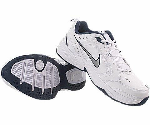 Air Monarch IV 4E Running Shoes 12 White Metc Silvermidnight Navy Running Shoes Nike Pegasus
