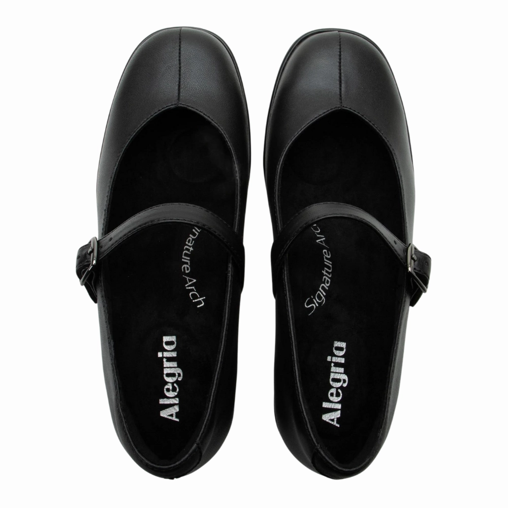 Best Insoles For Dress Shoes Alegria Haylo Black Wedge Shoe (Women's)