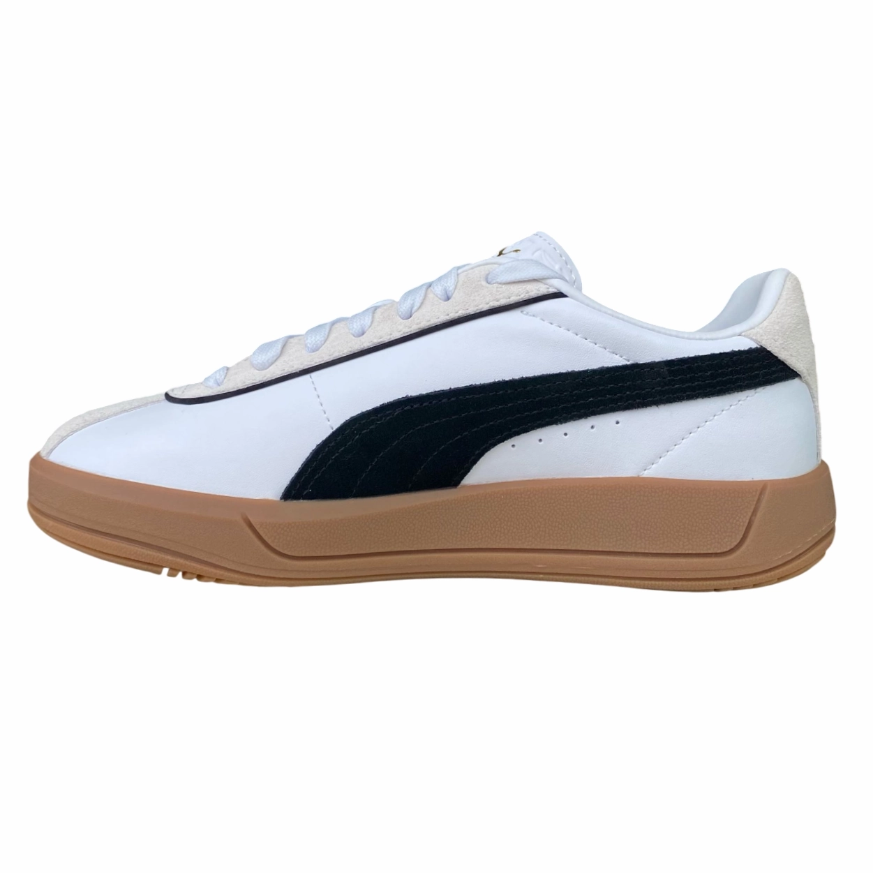 Puma scarpa sneakers da donna Club Klassika 400364-01 bianco-nero Tall Sneakers