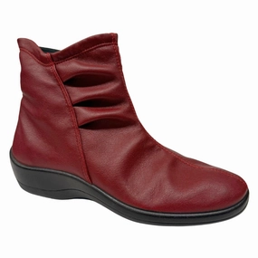 Low Heel Western Boots Arcopedico Paluma Cherry Leather Boot (Women's)