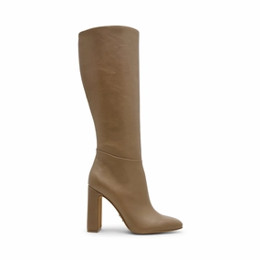High Knee High Boots Ally Boot TAUPE