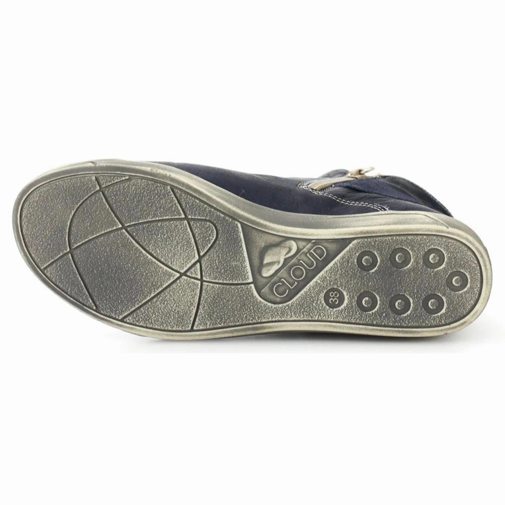 Boots Winter Shoes Cloud Footwear Aline Blue Wool Lining Boot (Women's)