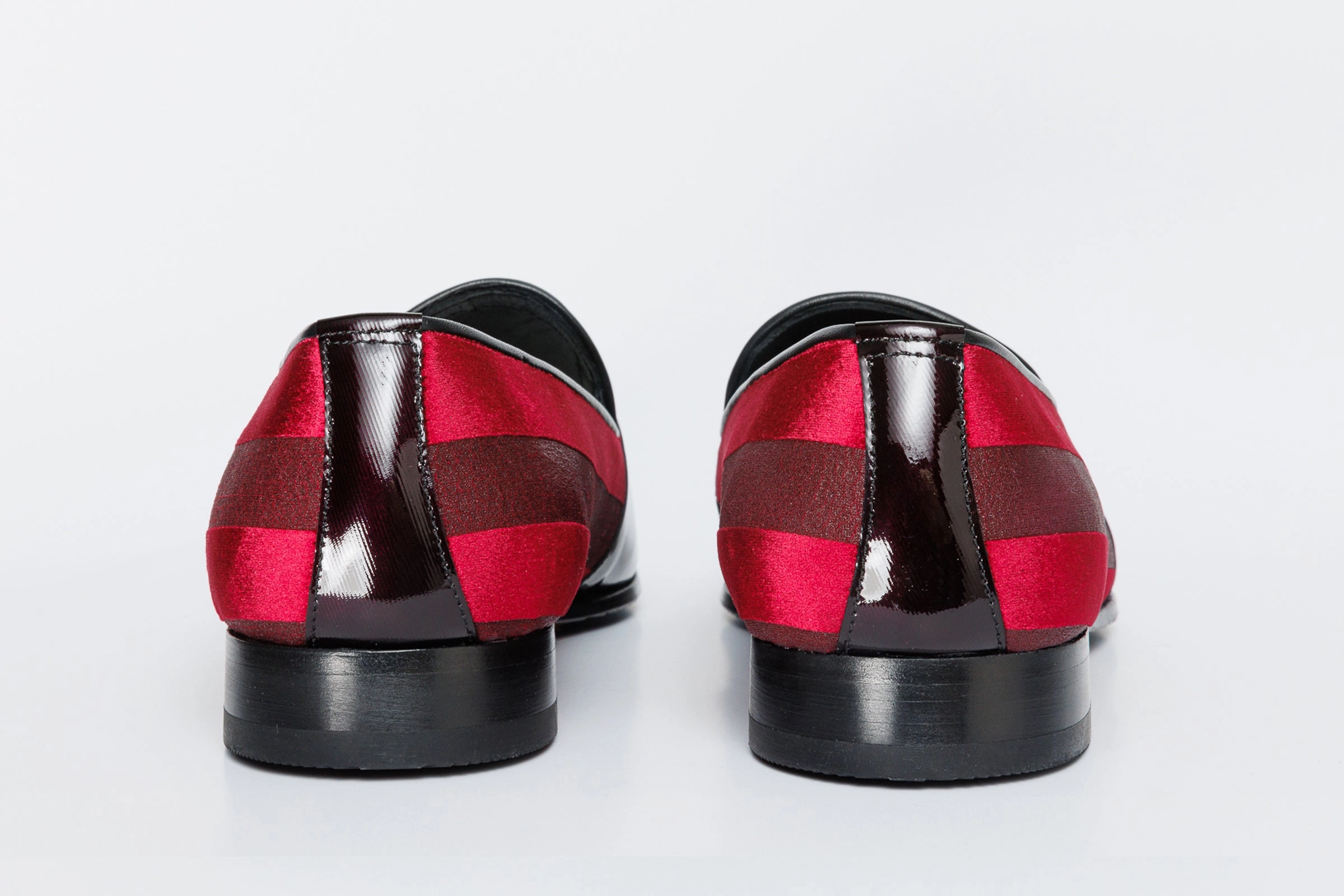 Formal Dress Shoe The Pontalto Leather Men Shoe Burgundy Bit Loafer