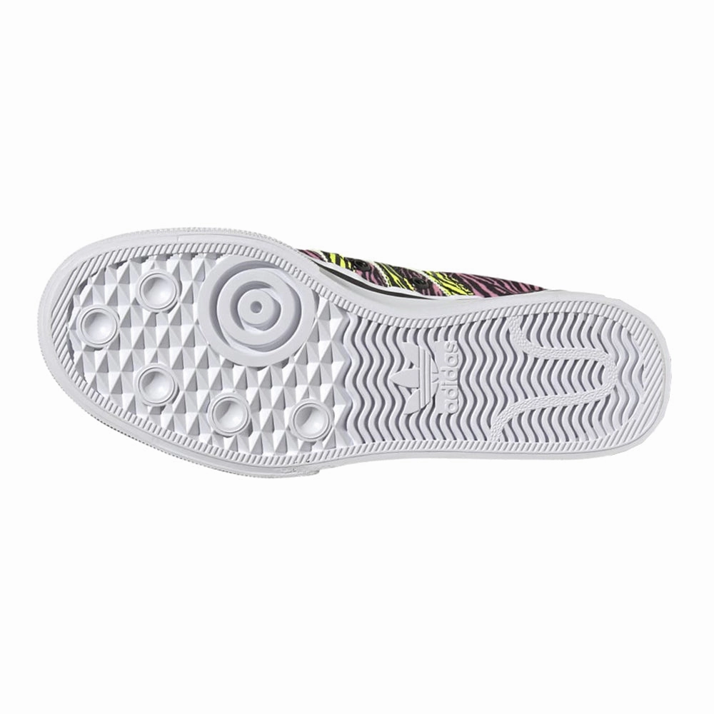 Best Adidas Casual Shoes Nizza Zebra Print Platform Sneakers