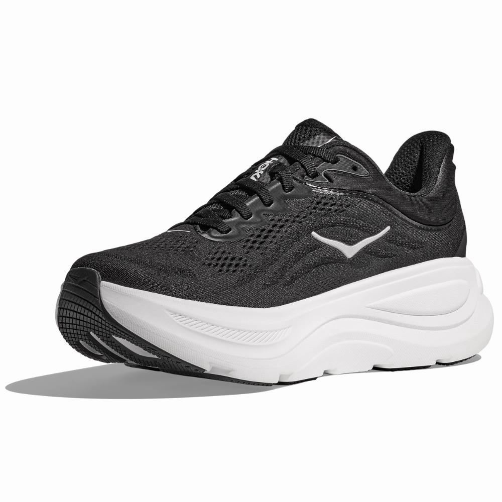 Hoka Bondi 9 Black/White Running Shoe (Women's) Shoes Little Rock