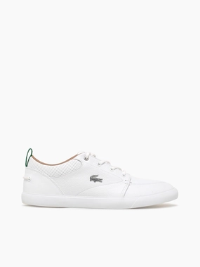 Bayliss Wht Wht leather Tennis Shoe Flats