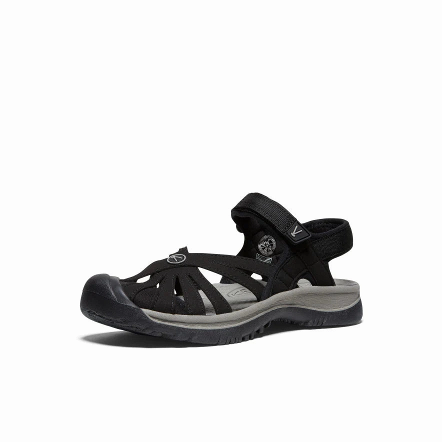 Keen Women's Rose Adventure Sandal - Black/Nuetral Gray Easy Spirit Sandals