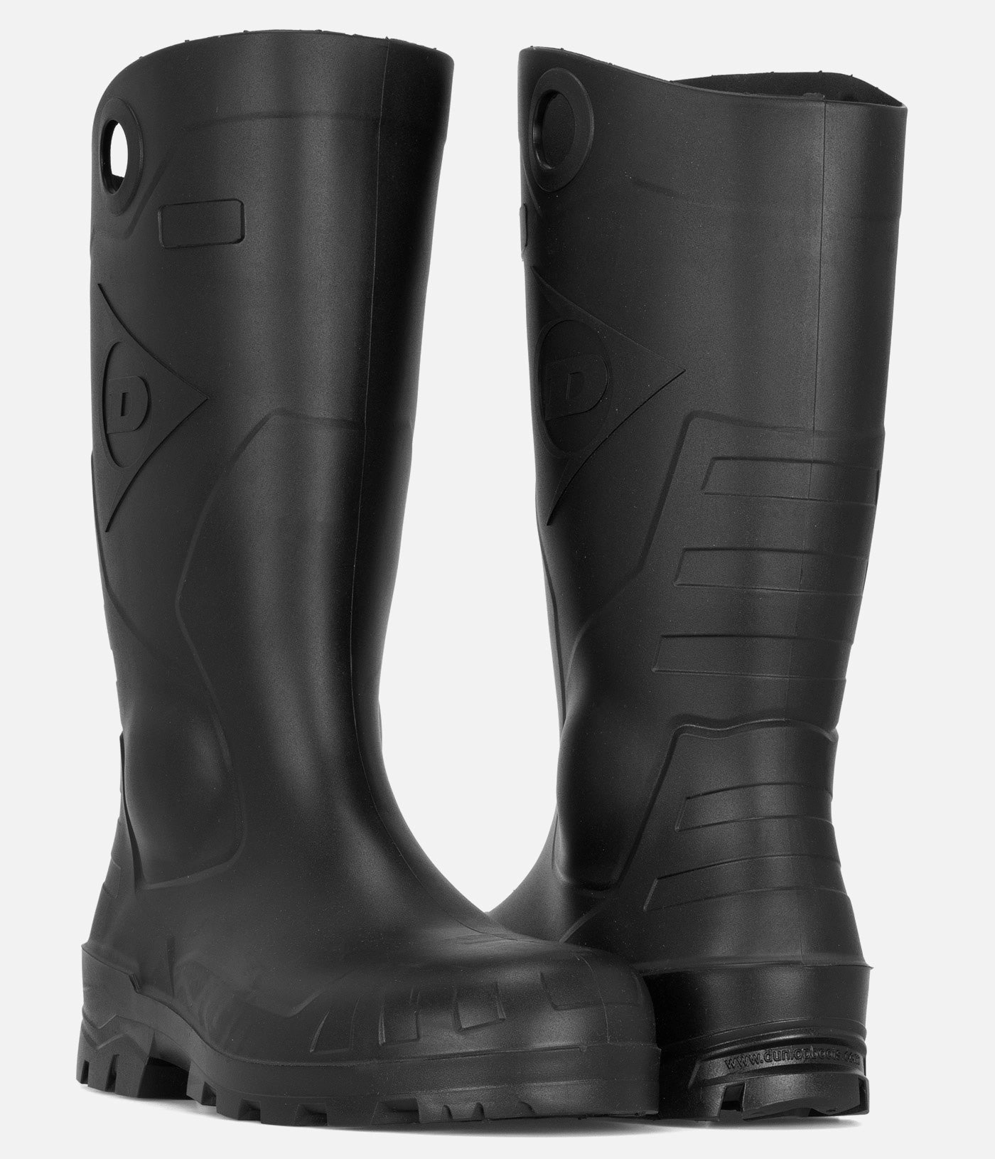 Dunlop Chesapeake 14" Waterproof Wellington Boot Dress Brown Boots