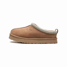 Badtz Maru Slippers UGG Tazz 1143776K-SAN Slippers Kids Sand Suede Round Toe Slip-On Clog GUG57