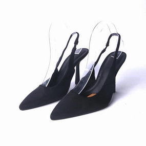 BERSHKA . Heeled Knee Boots Wide Calf