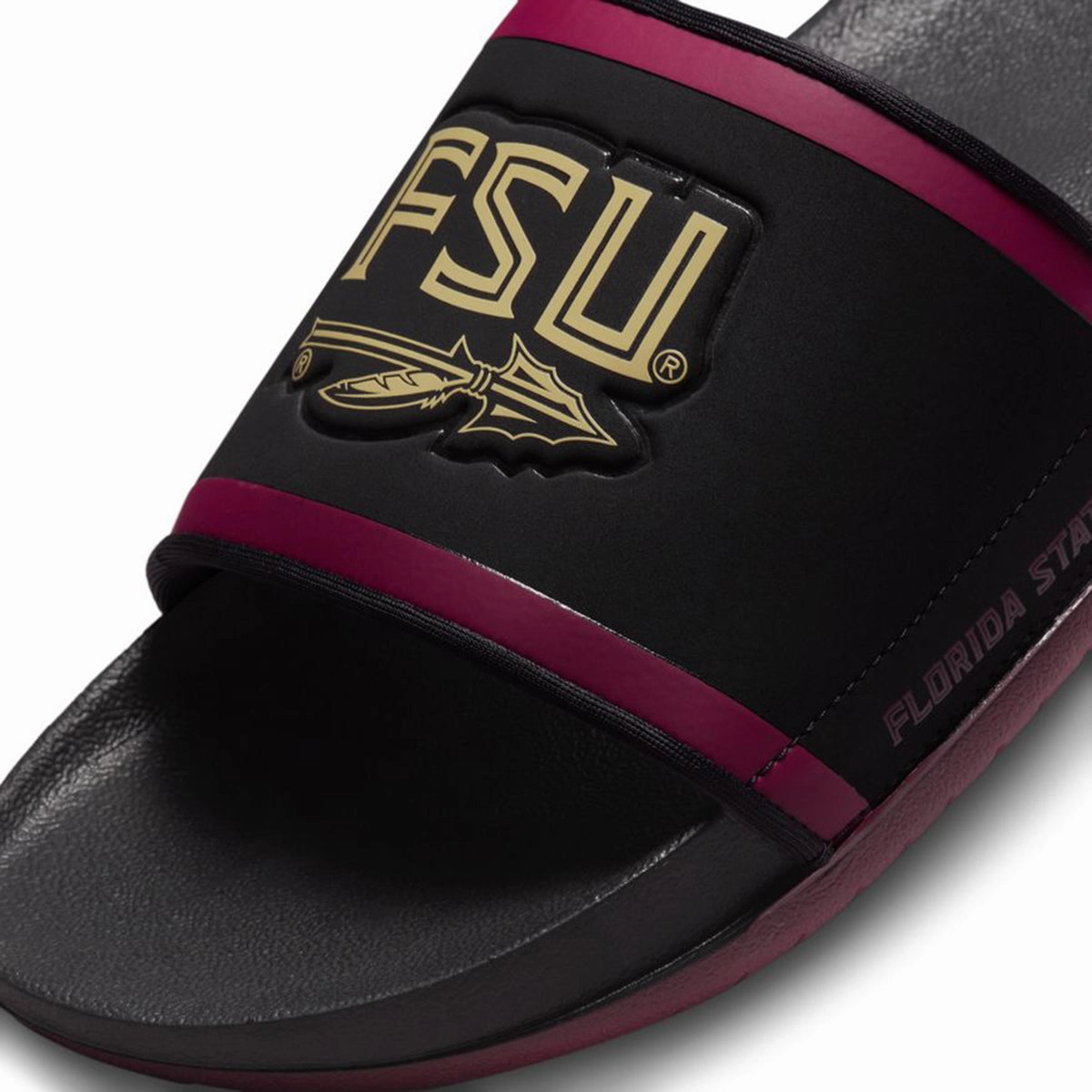 Nike FSU Spear OffCourt Slide - Black Nike Air Forces Shoes