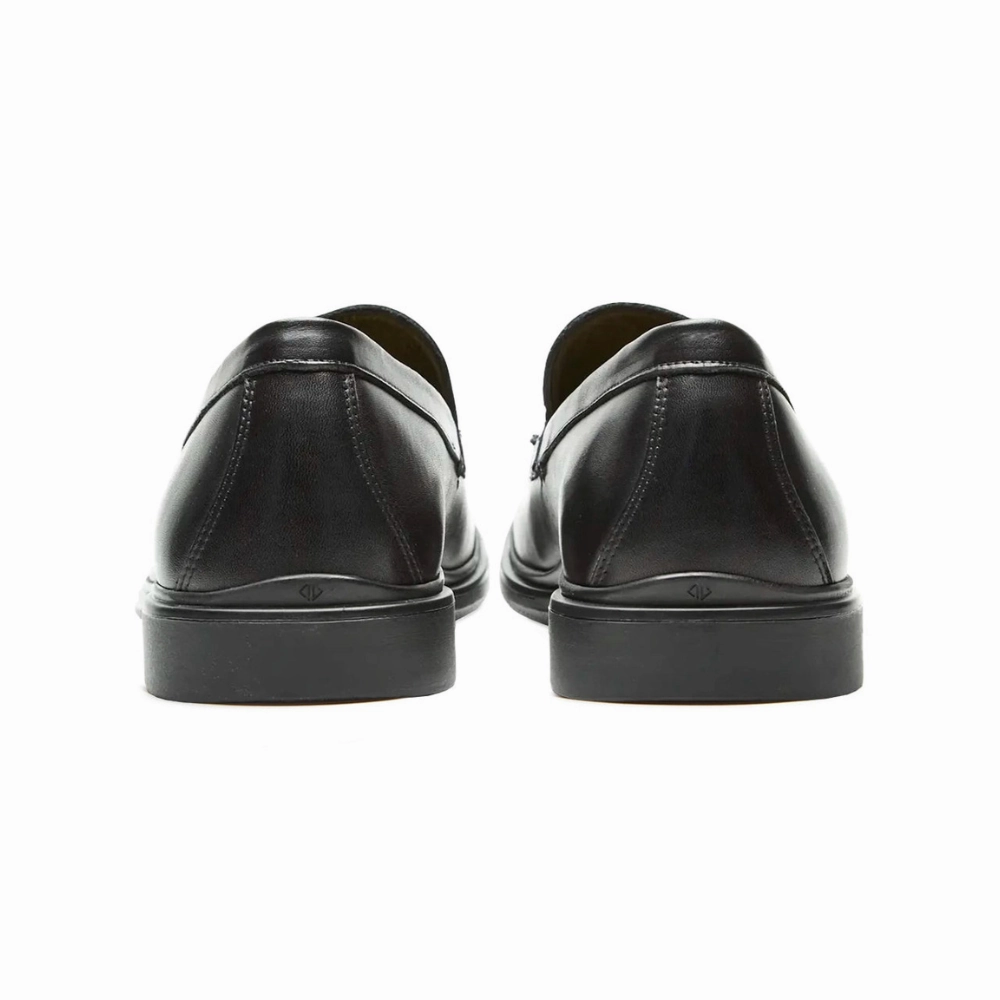 Dress Shoe Loafers Amberjack The Loafer Obsidian Leather Loafer (Men's)