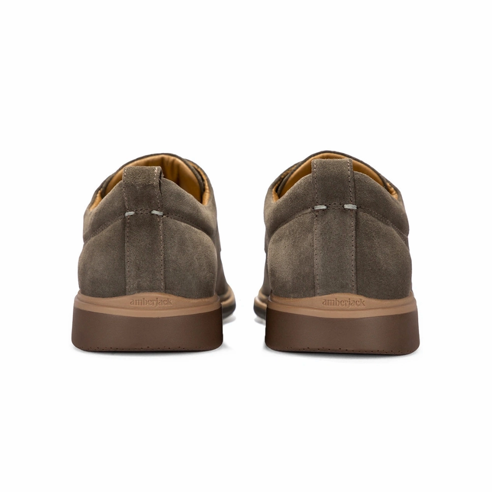 Shoe Show Dress Shoes Amberjack The Original Slate Suede Dress Shoe (Men's)