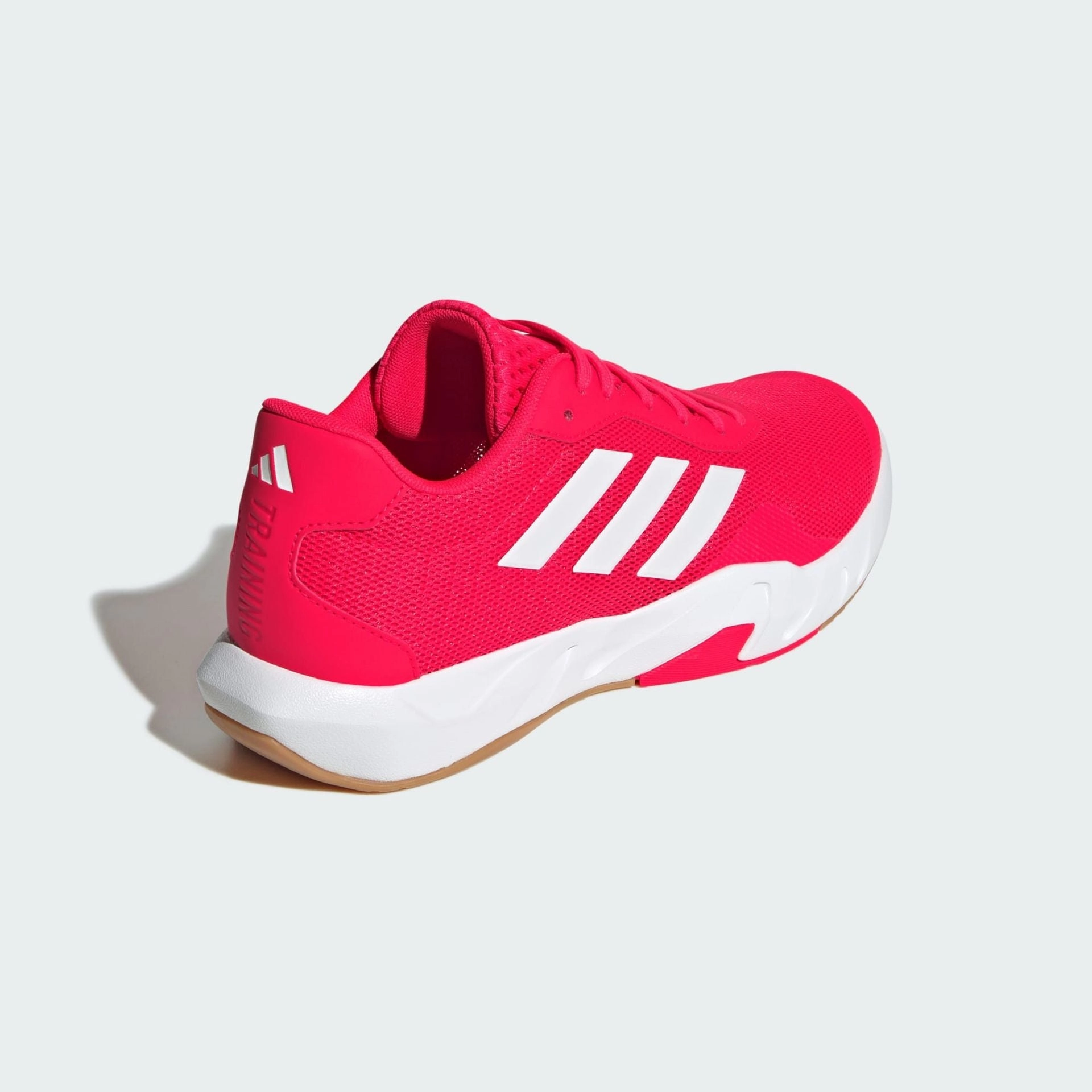 AMPLIMOVE VERSATILE TRAINER SHOES - Lucid Red / Cloud White / Gum Adidas Adipower Vector Mid Cricket Shoes