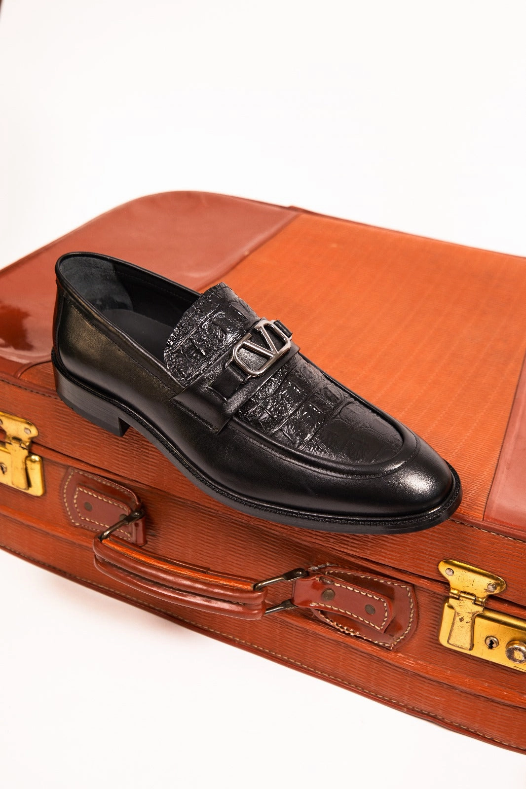 Amsterdam Black Bit Loafer Men Shoe Asu Dress Shoes