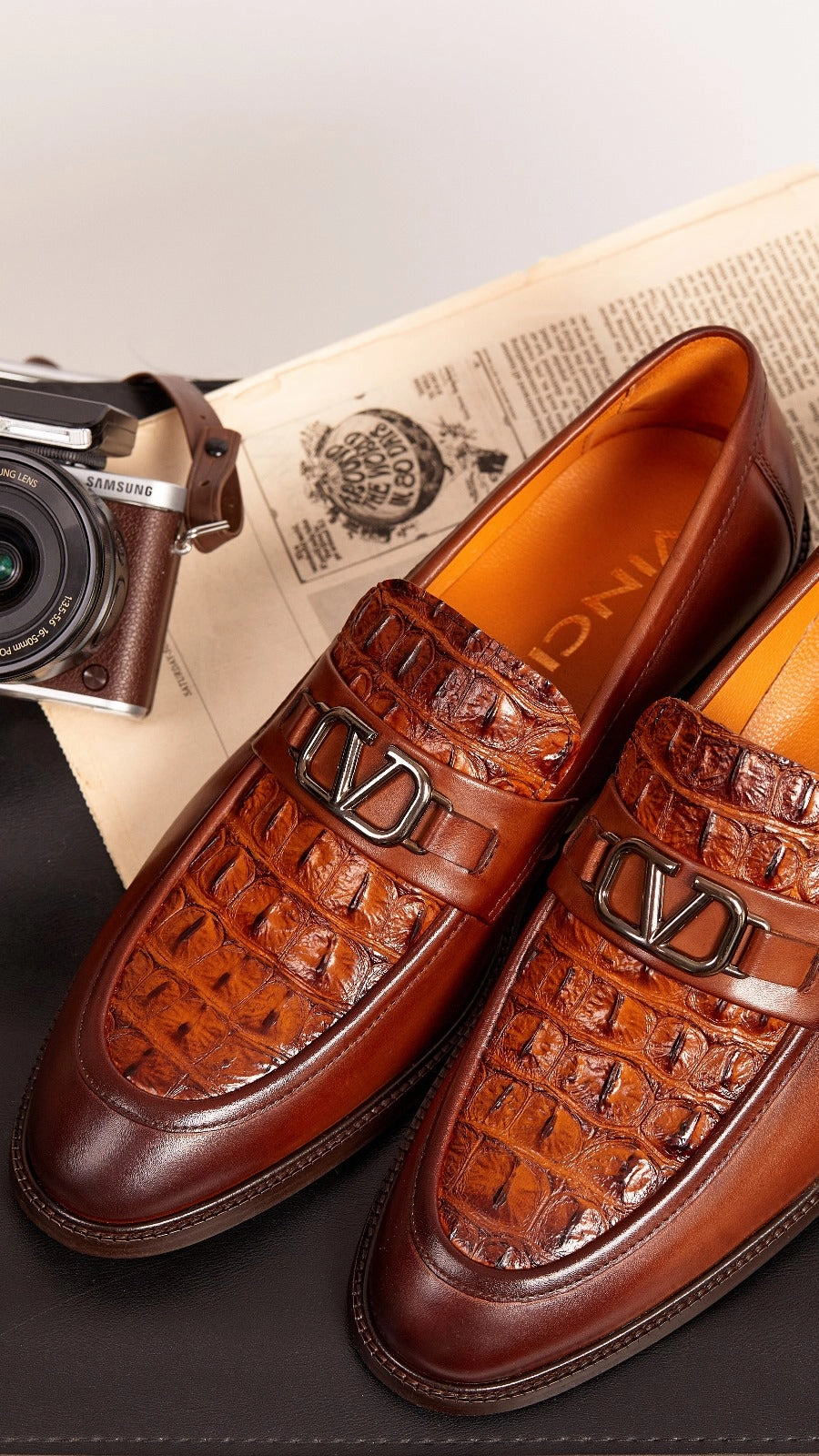 Dress Shoes With Arch Support Amsterdam Tan Bit Loafer Men Shoe