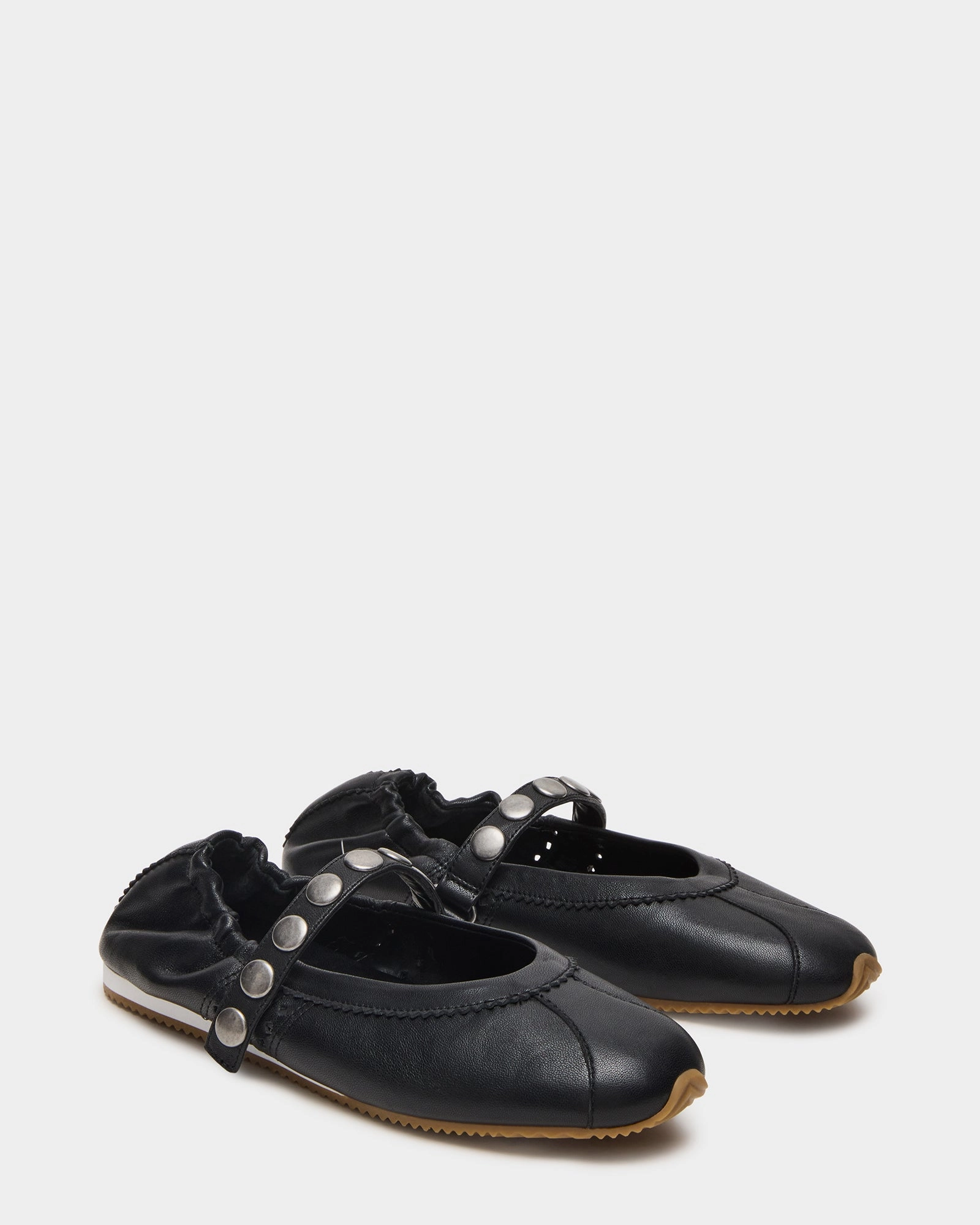 Gucci Loafers With Bee ANAYA BLACK LEATHER STUDS