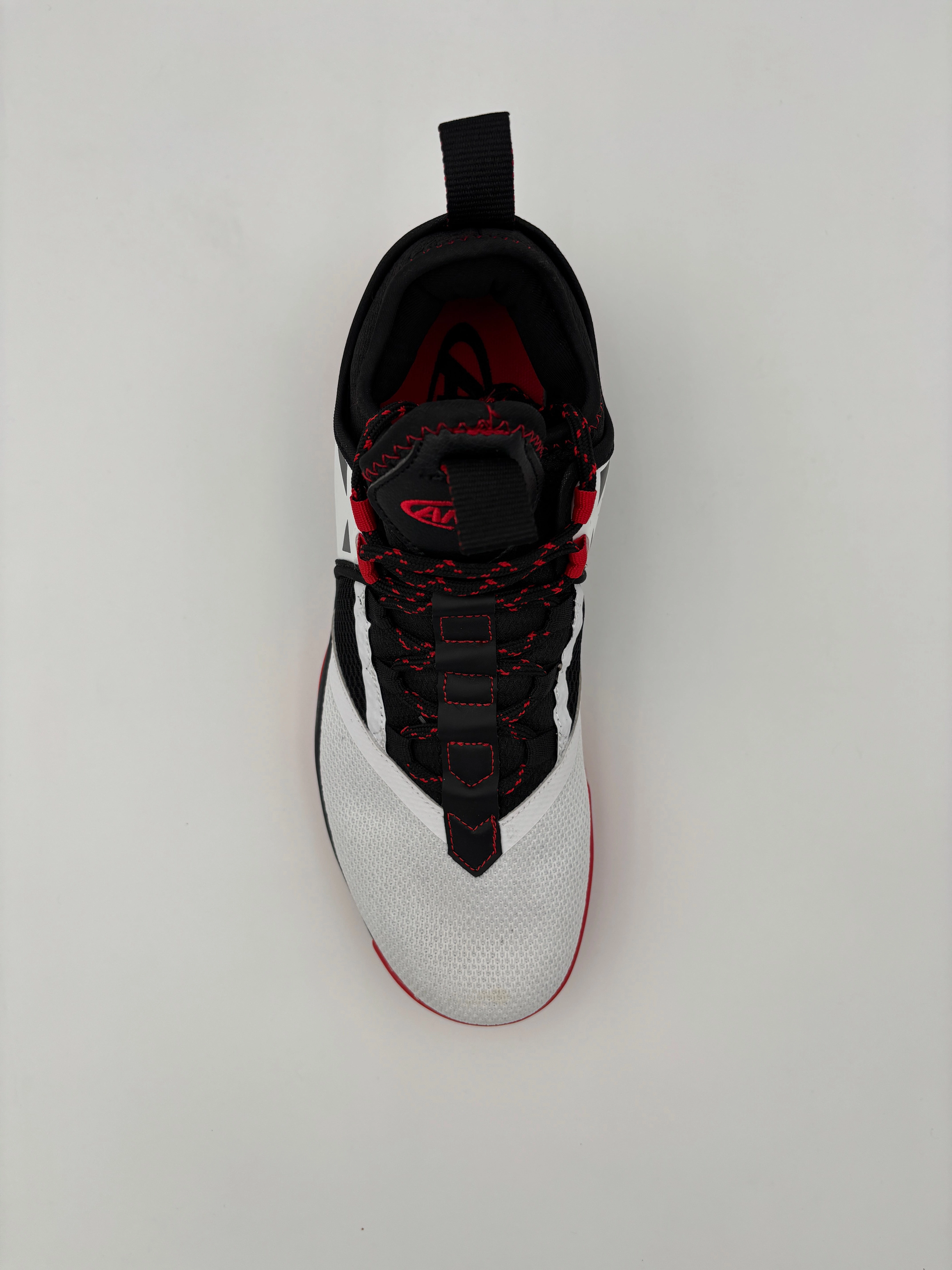 And-1 Men's Charge White/Black/Red Basketball Shoes Basketball Shoes Good