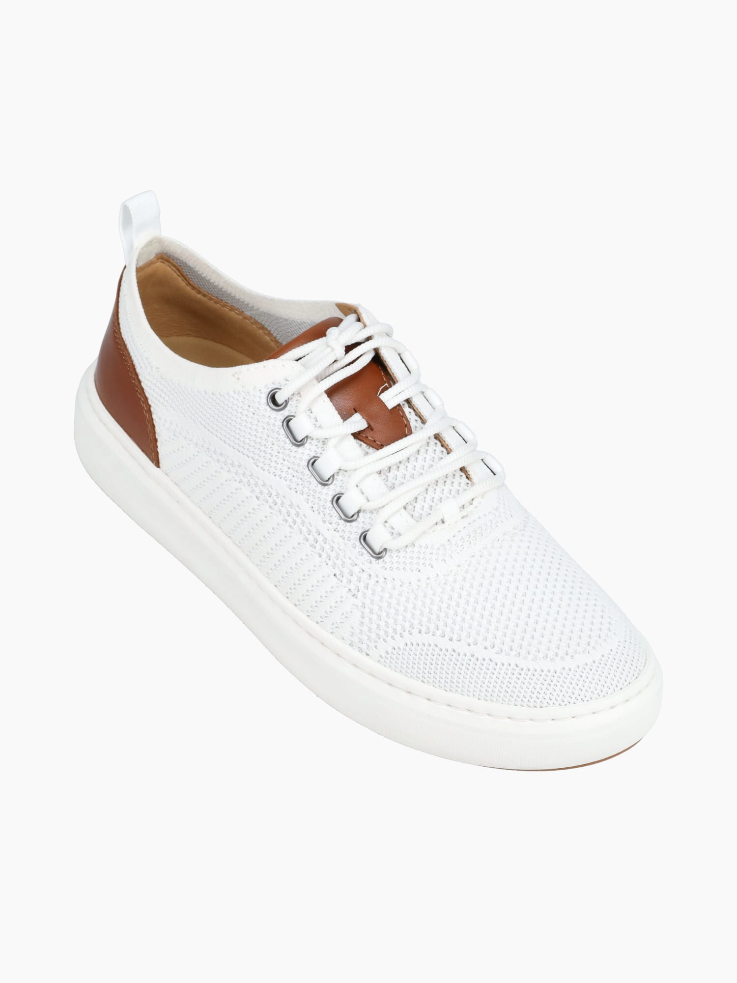 Flats Dress Shoes Anders Knit Uthroat White Knit