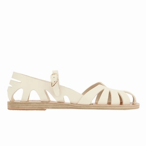 Apollonia Off White Sandals Resort Island