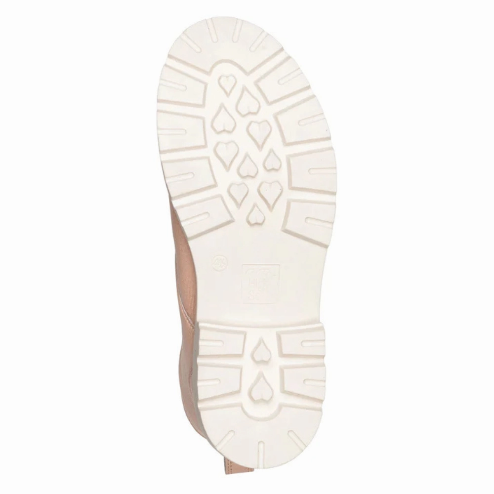 Spider Man Boots Ara Debbie II Nude Leather Zip Boot (Women's)