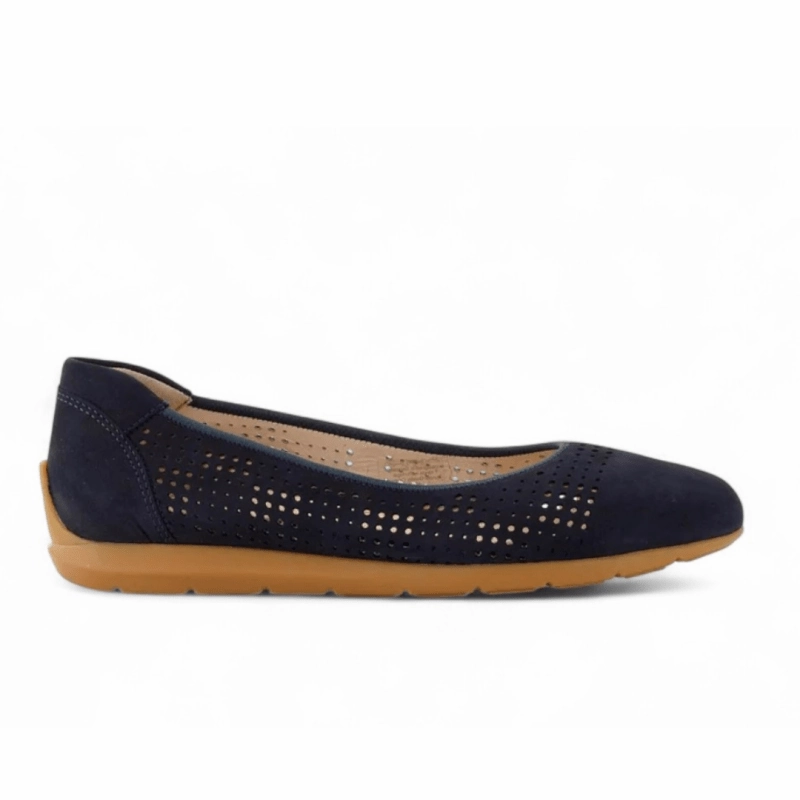 Ara Shoes Women's Sarah Perf - Navy Dansko Dress Shoes