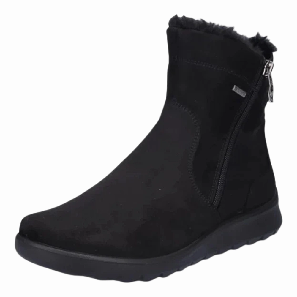 Winter Tall Boots Ara Tracy Black Suede Boot (Women's)