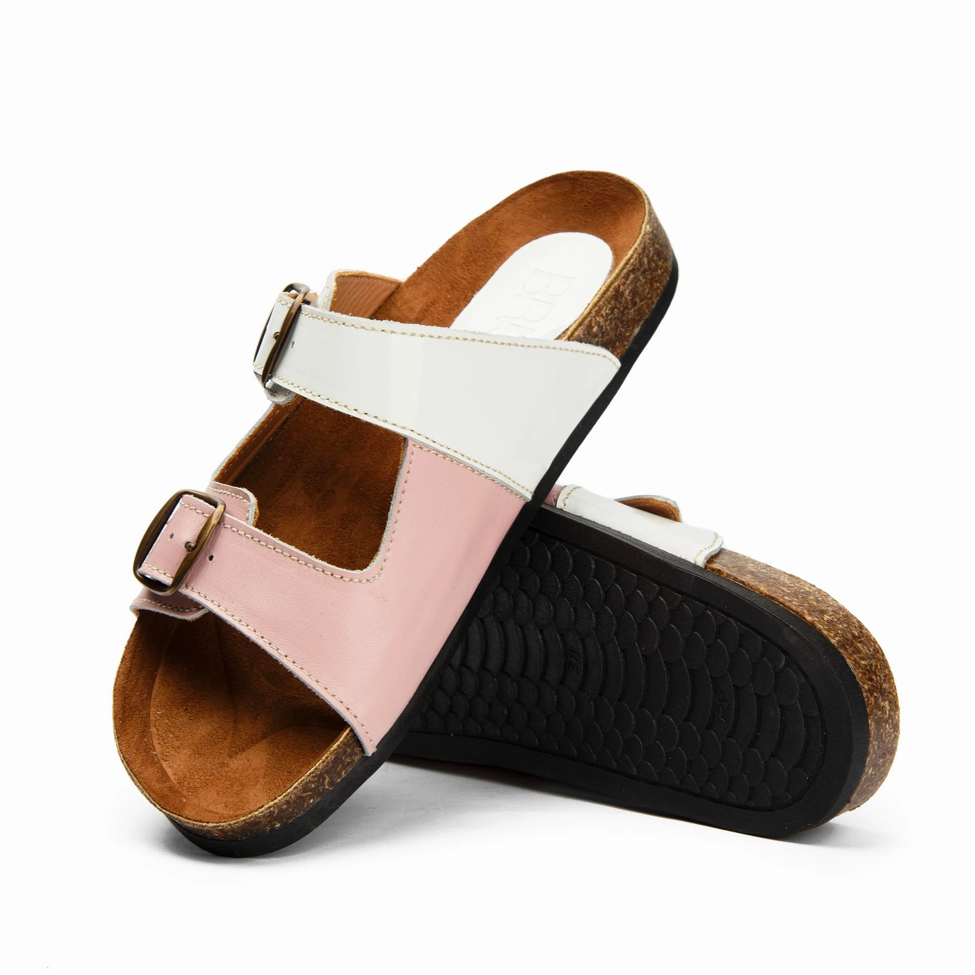 Arizona Binky Natural Leather Slippers Slippers To Wear Outside