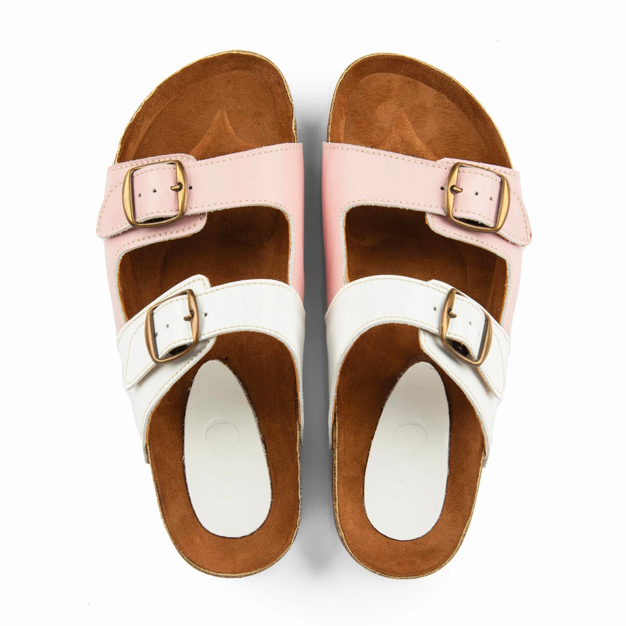 Arizona Binky Natural Leather Slippers Slippers With A Sole