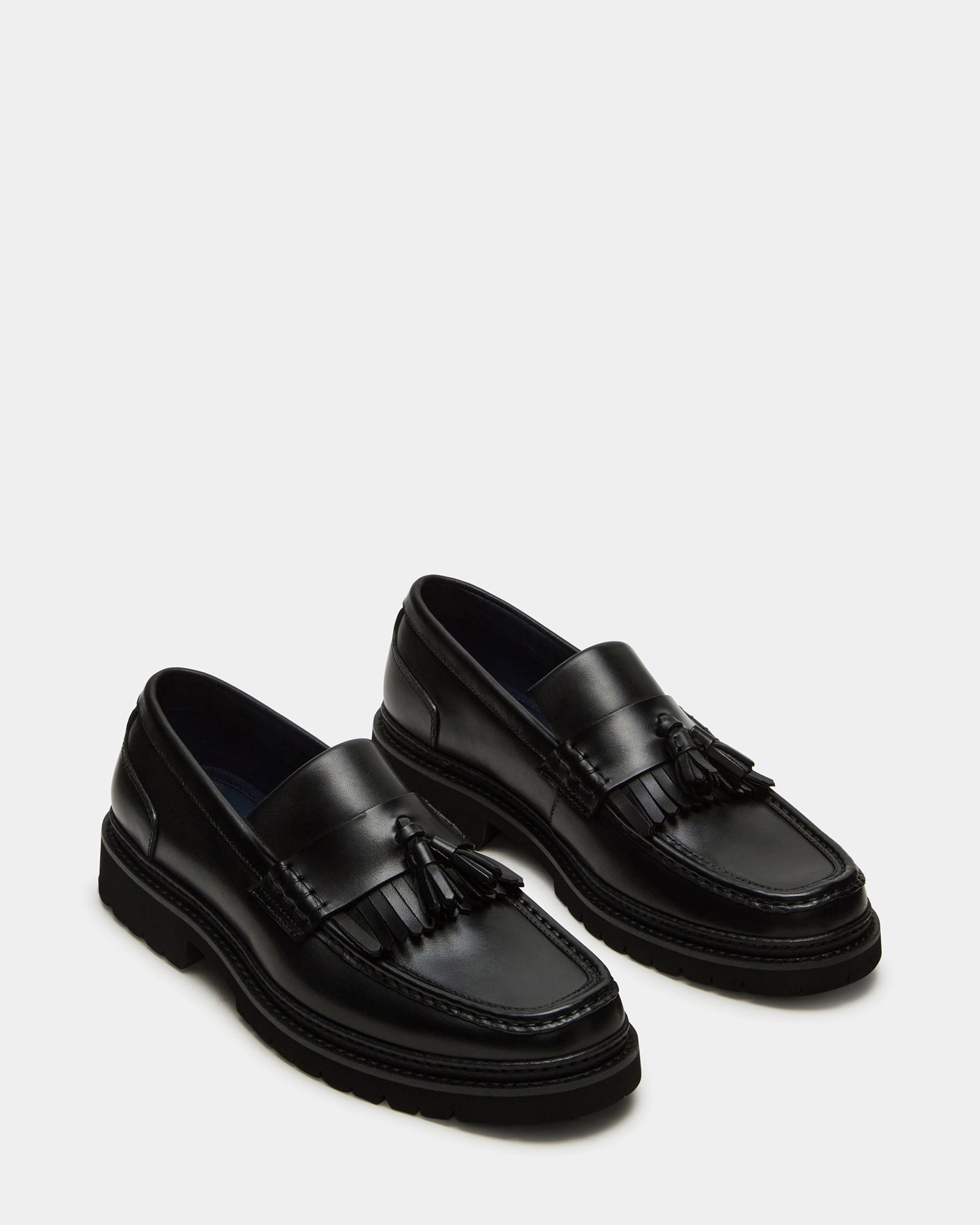 Laced Loafers ARTHUS BLACK LEATHER