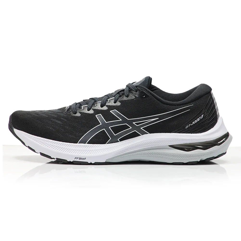Asics GT-2000 v11 Women's Running Shoe - Black/White Running Shoe For Hiking