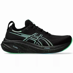 Ryka Shoes Vs Asics Men's Asics Gel-Nimbus 26, Black/Soothing Sea, 12.5 D Medium
