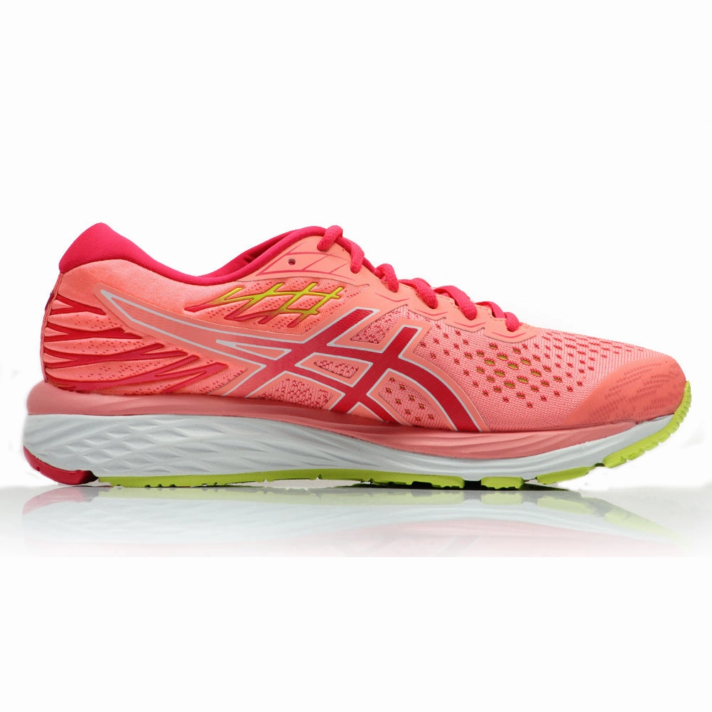 Asics Gel Cumulus 21 Women's Running Shoe - Sun Coral/Laser Pink Pokemon Firered Running Shoes