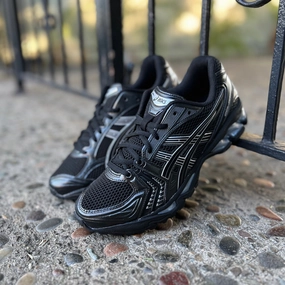 ASICS GEL-KAYANO 14 BLACK/PURE SILVER Asics Best Volleyball Shoes