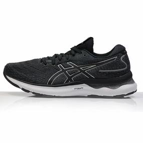 Glycerin Gts 21 Supportive Running Shoe Asics Gel Nimbus 24 Women's Running Shoe - Black/Pure Silver