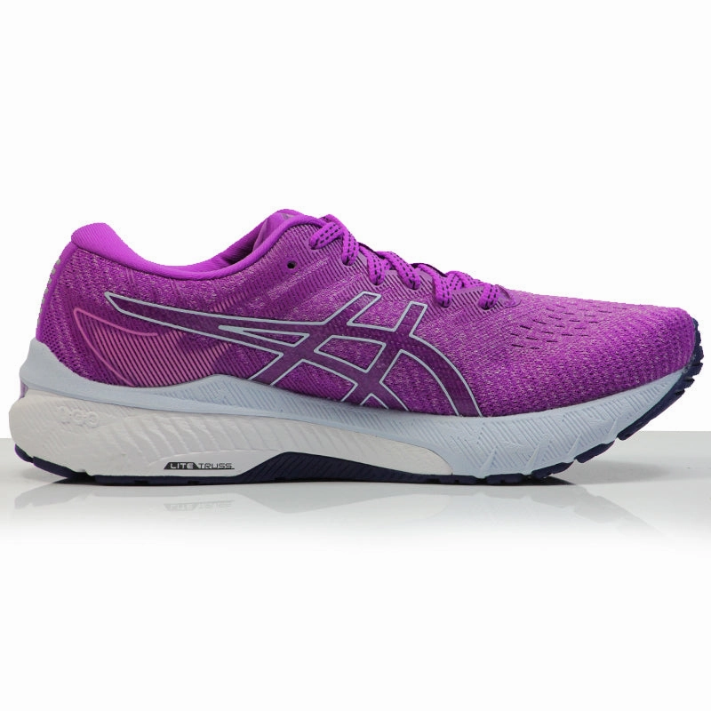 Asics GT-2000 v10 Women's Running Shoe - Lavender Glow/Soft Sky Flyknit Running Shoes