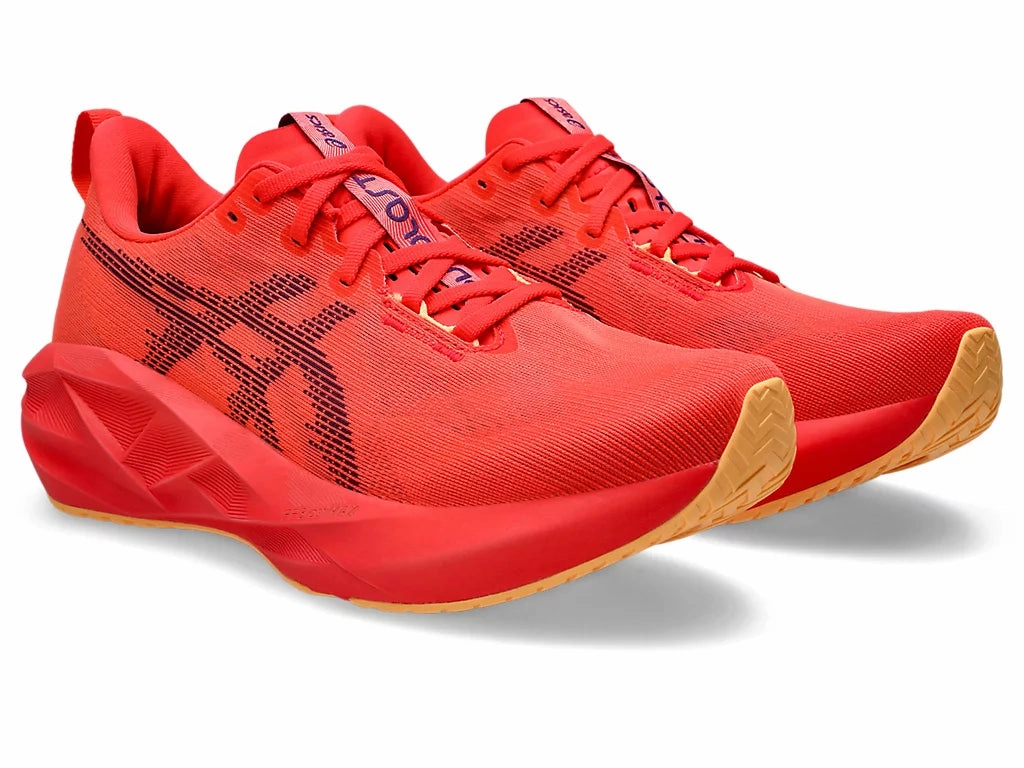 Asics Gel Blast 4 Squash Shoes ASICS Mens Novablast 5 Running Shoe Flash Red