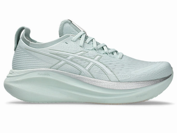 Men's Asics Gel-Nimbus 27, Pure Aqua/White, 10 D Medium Asics Gel Quantum 360 4 Running Shoes