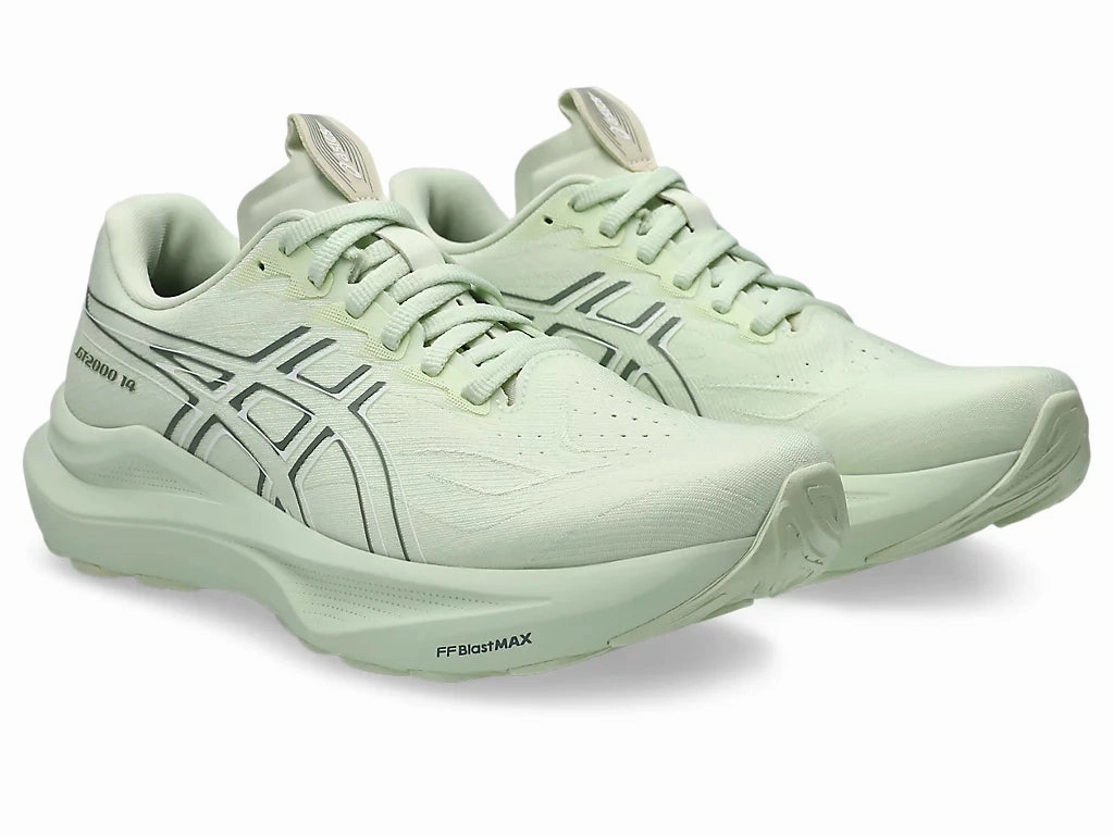 Asics Ahar Gel Shoes Asics Womens GT-2000 14- Whisper Green/ Monument Blue (1012B843-300)