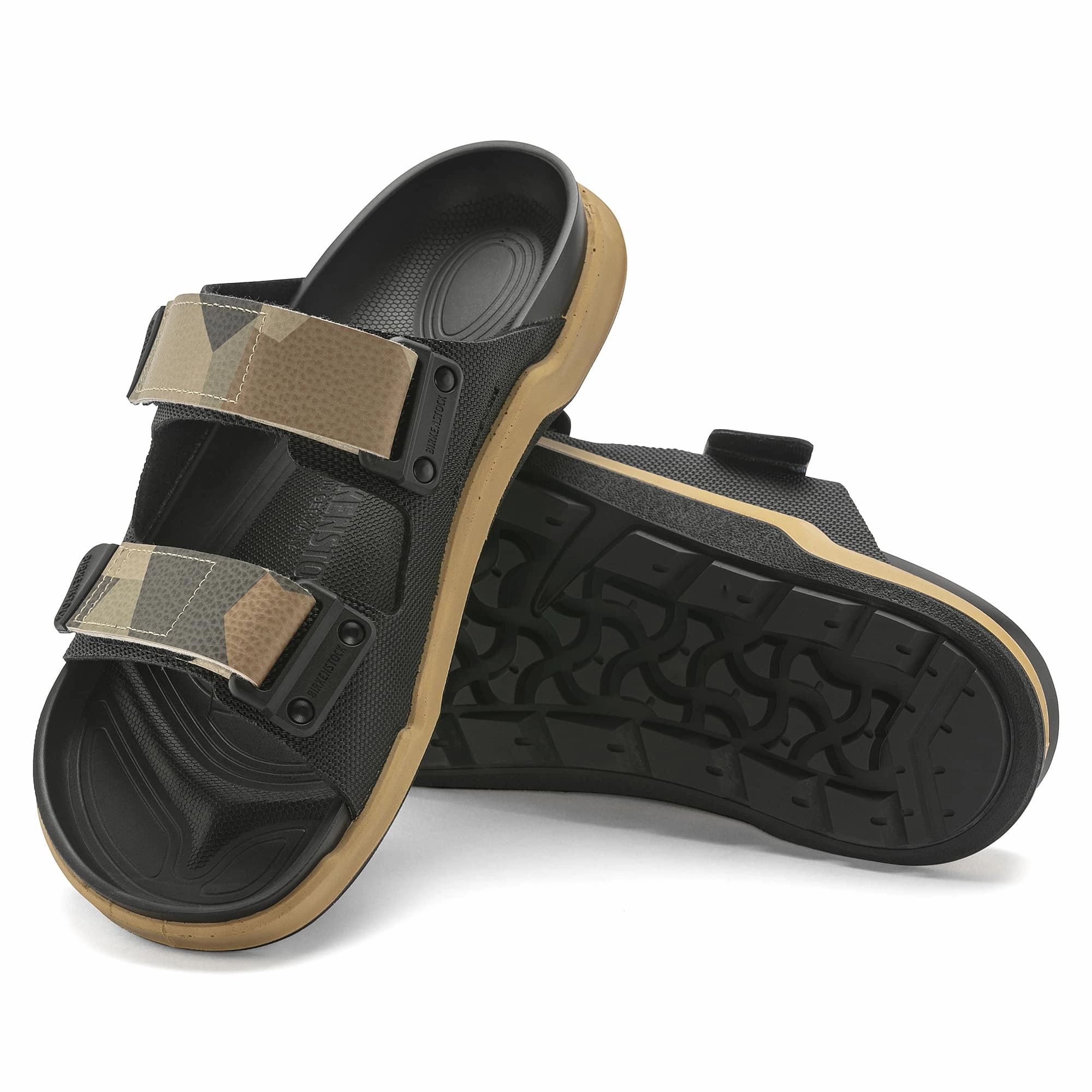 Atacama Birko-Flor Sandals Kitten Heel