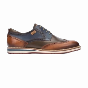 Orange Dress Blue Shoes Avila M1T-4191C1