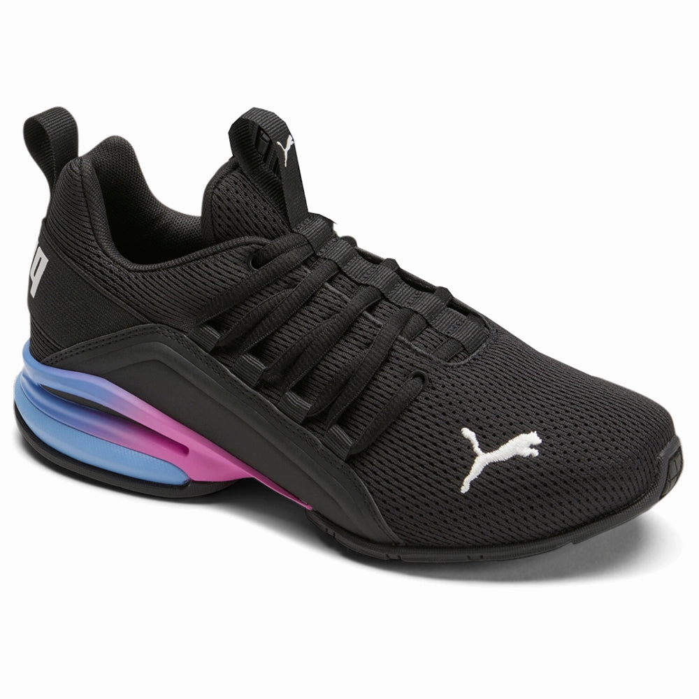Puma Shoe Sketch Axelion Sleek Fade Running Shoes (Big Kids)