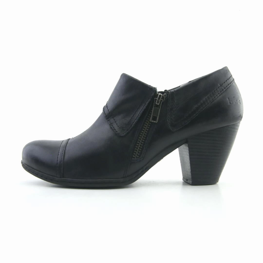 High Heel Steel Cap Boots B.O.C .