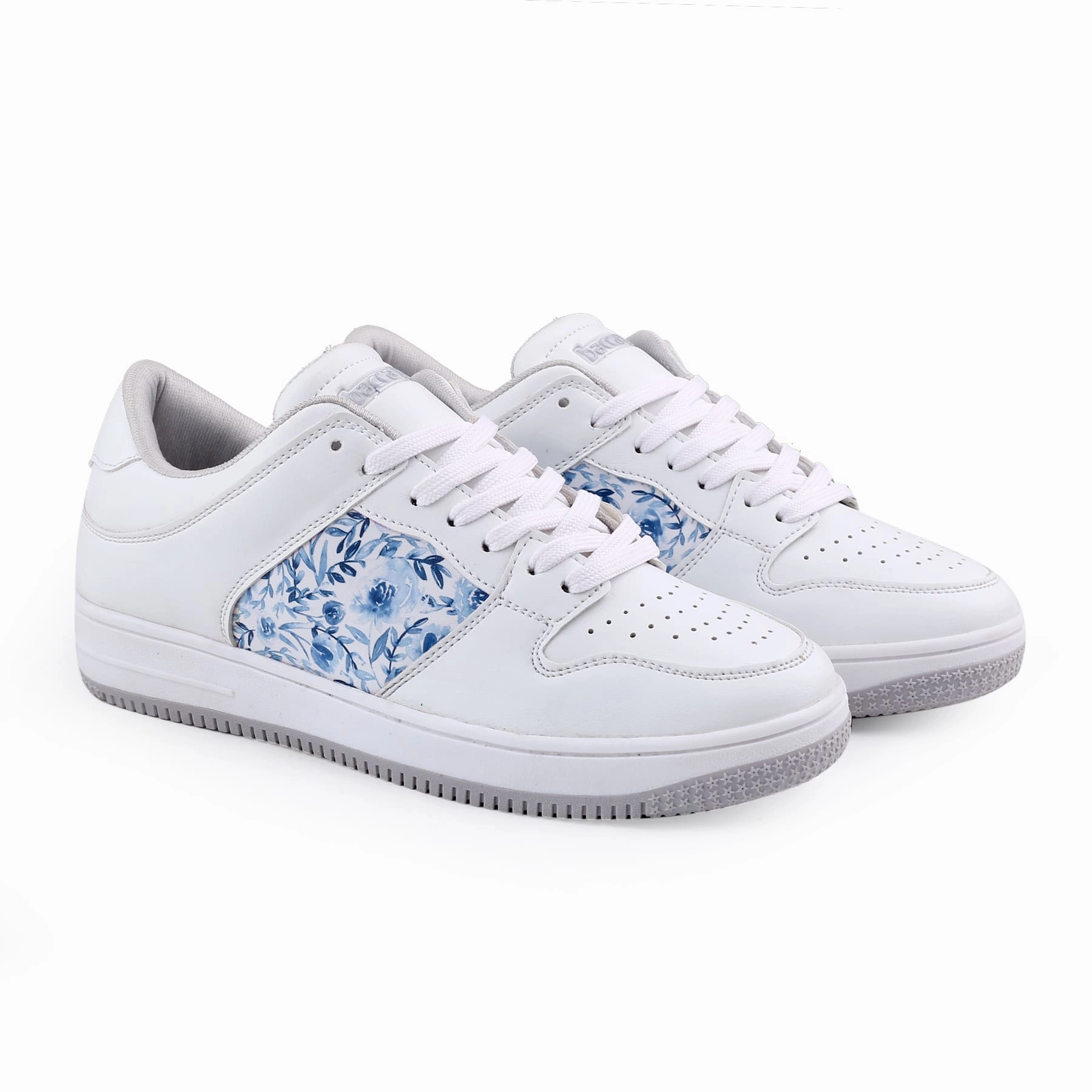 Best All Day Shoes For Flat Feet Bacca Bucci BLISS Low Top Flat Sole Fashion Women's Sneakers with Digital Prints