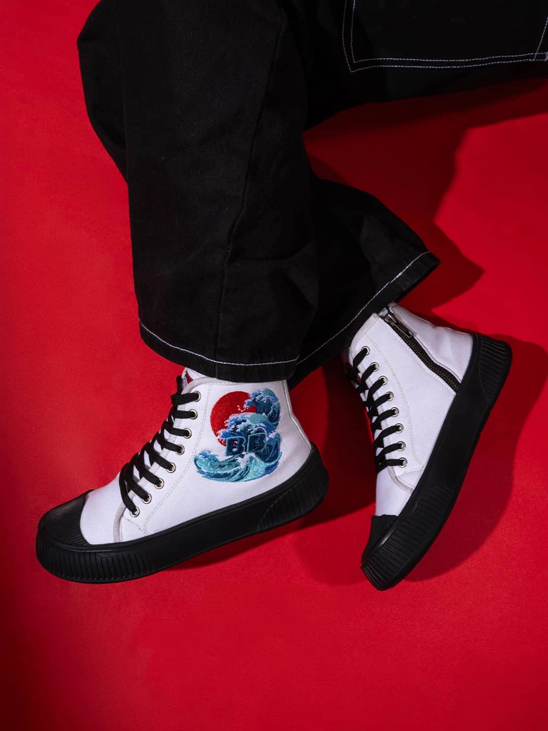 I Have The Shoes I Have The Dress Bacca Bucci Women's High-Top Sneakers - "Kawaii Kicks" Collection