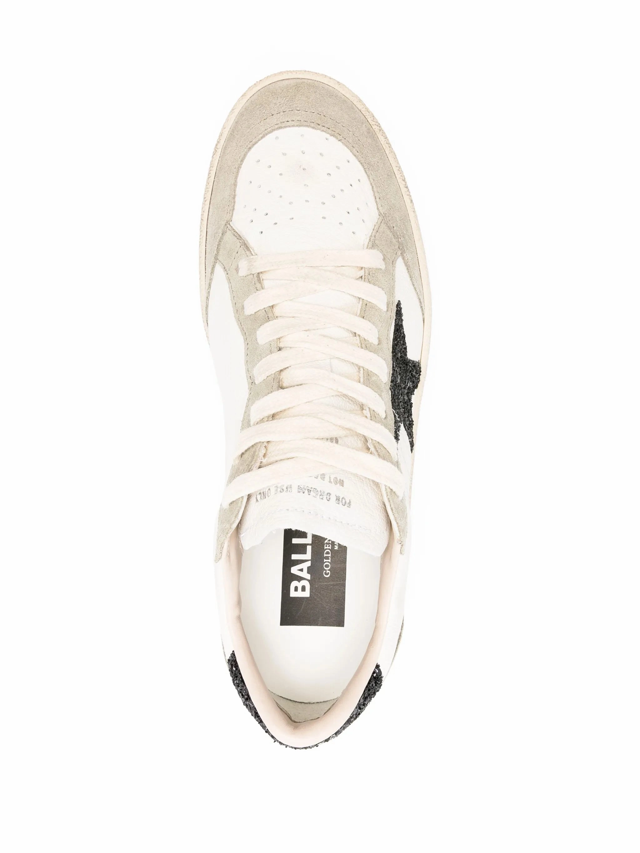 Flat Round Shoes Ball Star leather sneakers