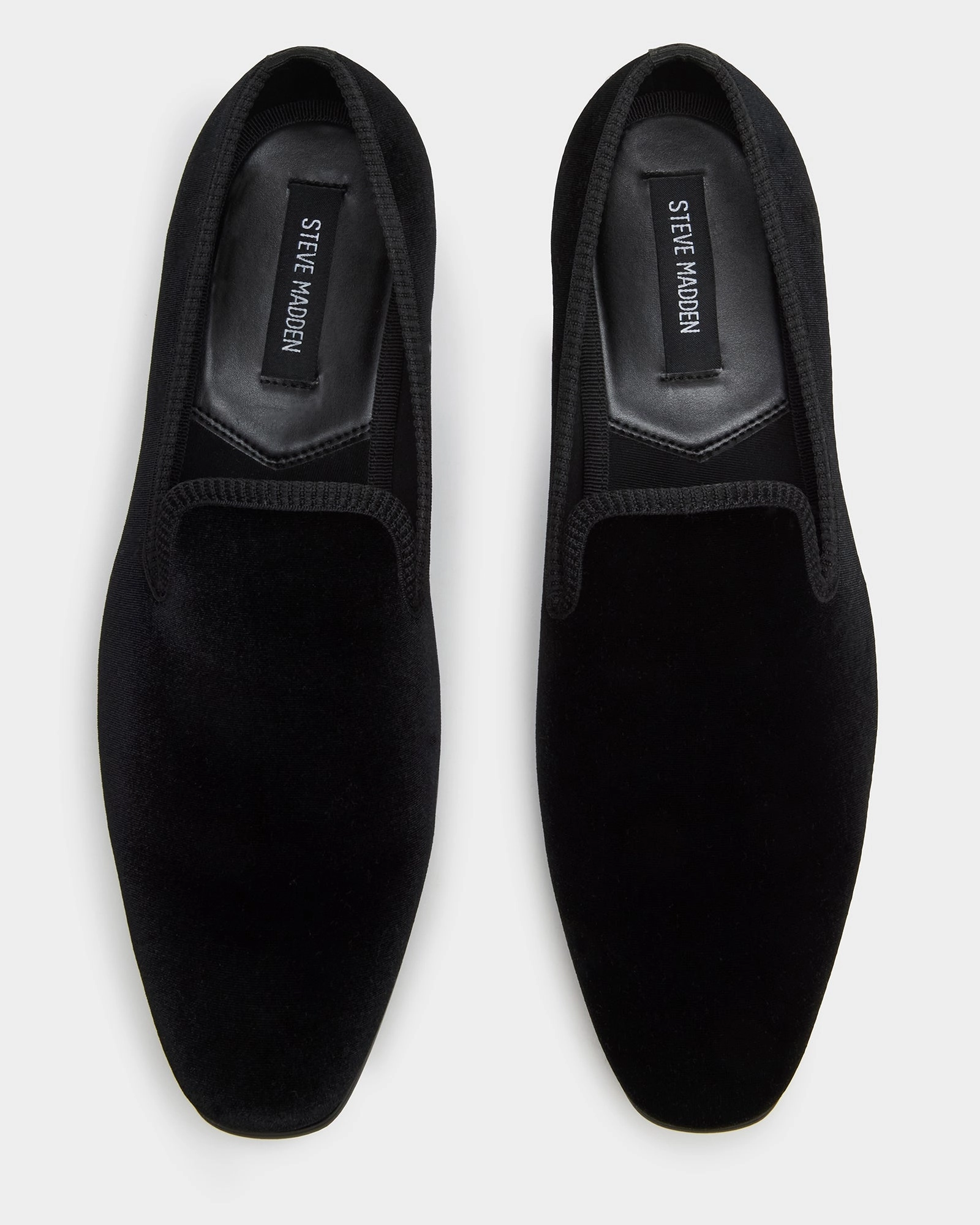 BANNOCH BLACK VELVET Interlocking G Loafers