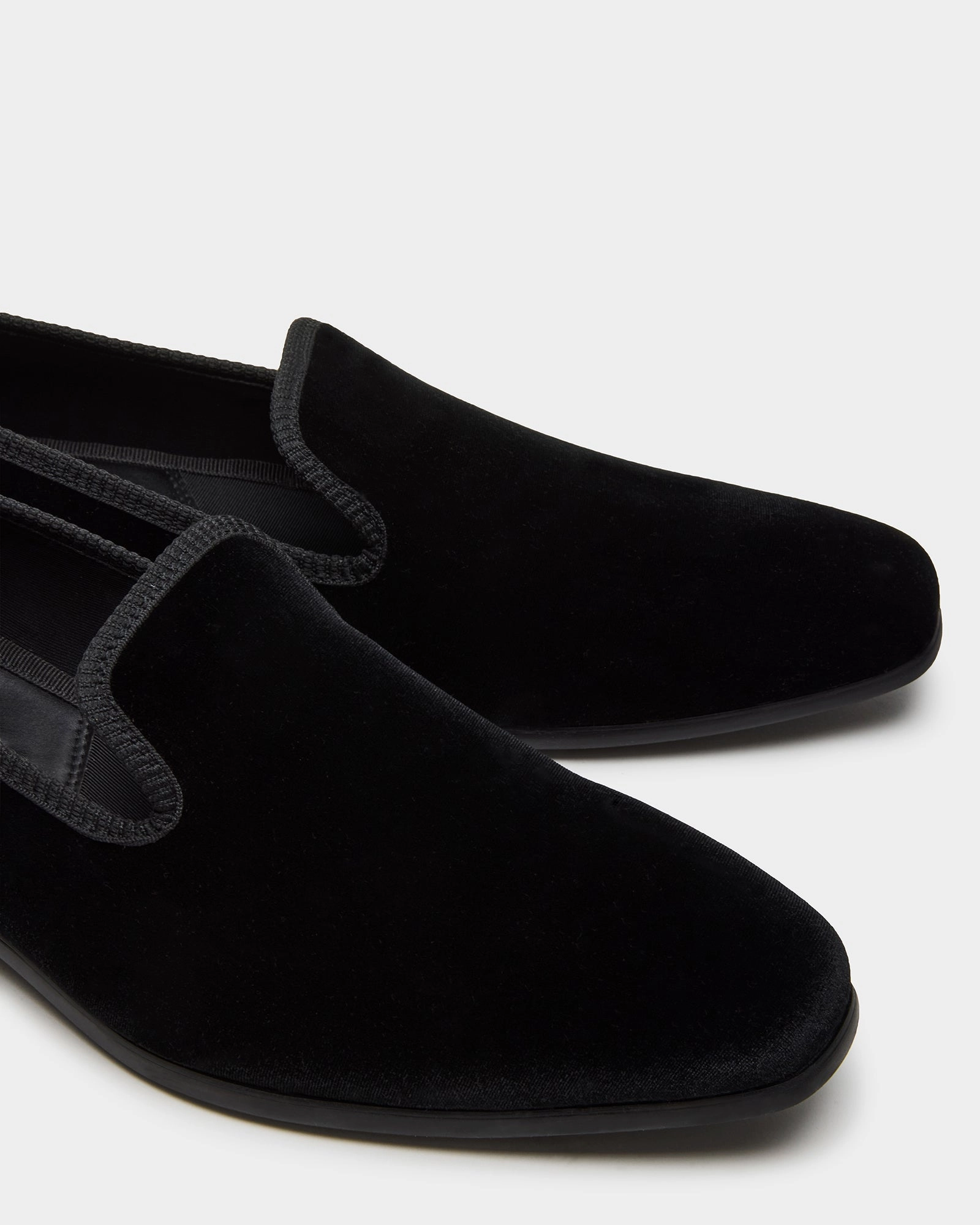 BANNOCH BLACK VELVET Professional Loafers